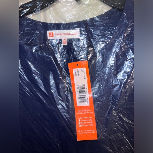 Jude Connally Megan dress (longer version), size M, navy, new with tags - Picture 4 of 4